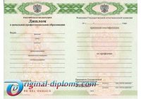 Диплом училища, лицея  2010-2026 год год